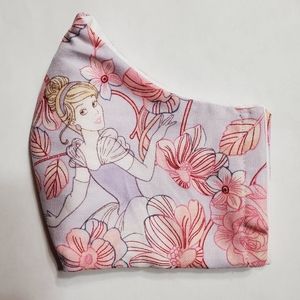 Women's Floral Cinderella Face Mask